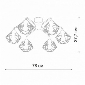 Потолочная люстра Vitaluce V42580 V42580-1/6PL в Тюмени - tumen.ok-mebel.com | фото 2