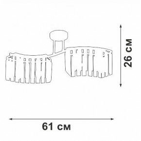 Потолочная люстра Vitaluce V5884 V5884-0/4PL в Тюмени - tumen.ok-mebel.com | фото 4
