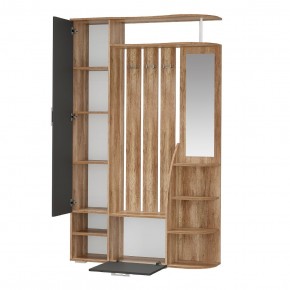 Прихожая Агата ПР-03 (дуб каньон/графит) в Тюмени - tumen.ok-mebel.com | фото 2