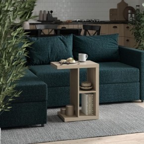 Приставной стол Энкель Т, тамбурат, цвет дуб беленый в Тюмени - tumen.ok-mebel.com | фото 4
