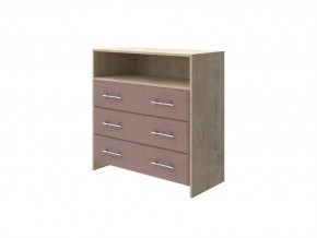 PROxSON Комод Varna (ЛДСП Бунратти+ткань Бунратти/Ultra Горячий шоколад) 90x40 в Тюмени - tumen.ok-mebel.com | фото