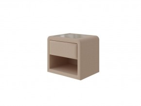 PROxSON Тумба Cube (Ткань: Рогожка Savana Camel (бежевый)) 52x41 в Тюмени - tumen.ok-mebel.com | фото