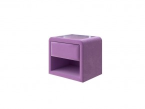 PROxSON Тумба Cube (Ткань: Велюр Shaggy Lilac) 52x41 в Тюмени - tumen.ok-mebel.com | фото