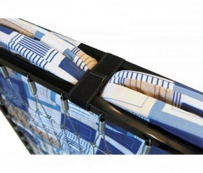 Раскладная кровать Здоровье 1440*600, пленка, матрас ППУ 40 мм в Тюмени - tumen.ok-mebel.com | фото 3