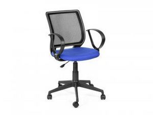 Кресло офисное Эксперт Рондо (черный/синий) в Тюмени - tumen.ok-mebel.com | фото 1