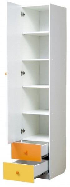 Шкаф 1-но дверный с ящиками Радуга (400) в Тюмени - tumen.ok-mebel.com | фото 2