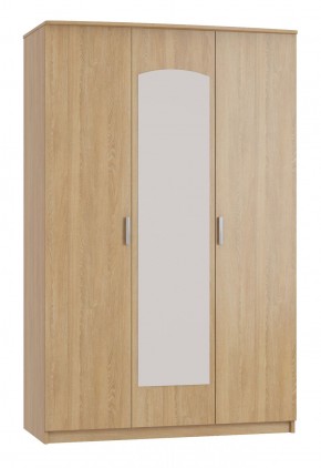 Шкаф 3-х дверный с зеркалом Шк210.1 МС Ирина в Тюмени - tumen.ok-mebel.com | фото