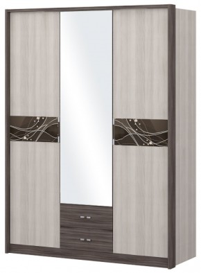 Шкаф 3-х дверный с зеркалом Шк68.2 МС Николь в Тюмени - tumen.ok-mebel.com | фото