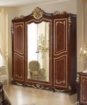 Шкаф 4-х дверный с зеркалами (19.144) Джоконда в Тюмени - tumen.ok-mebel.com | фото