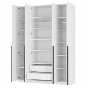 Шкаф 4-х створчатый Айрон ШК-13 (белый) в Тюмени - tumen.ok-mebel.com | фото 9