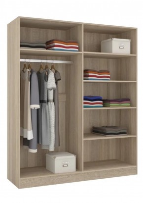 Шкаф 4-х створчатый Леси + Зеркало в Тюмени - tumen.ok-mebel.com | фото 4