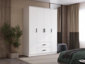Шкаф 4-х створчатый Титан (белый) в Тюмени - tumen.ok-mebel.com | фото 5