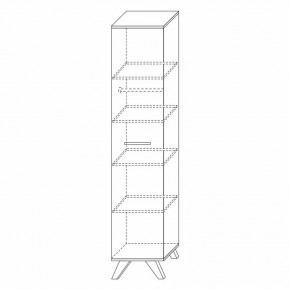 Шкаф 400 Вега Скандинавия в Тюмени - tumen.ok-mebel.com | фото 6