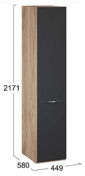 Шкаф для белья Глосс СМ-319.07.001 в Тюмени - tumen.ok-mebel.com | фото 4