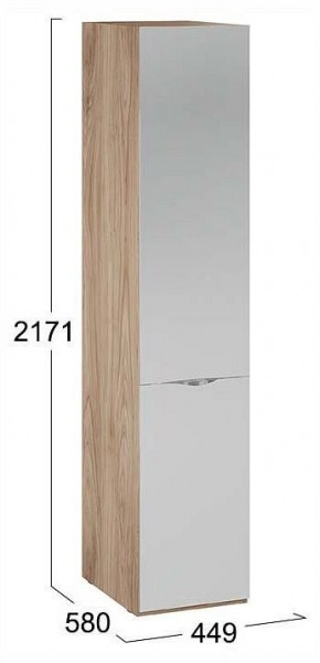 Шкаф для белья Глосс СМ-319.07.002 в Тюмени - tumen.ok-mebel.com | фото 4