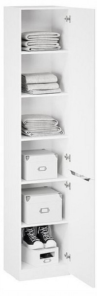 Шкаф для белья Глосс СМ-319.07.012 в Тюмени - tumen.ok-mebel.com | фото 3