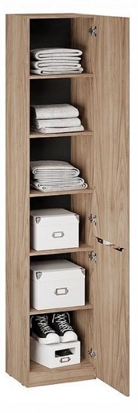 Шкаф для белья Глосс СМ-319.07.012 в Тюмени - tumen.ok-mebel.com | фото 2