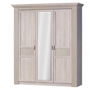Шкаф для одежды 3-х дверный №180 "Лючия" Дуб оксфорд серый в Тюмени - tumen.ok-mebel.com | фото