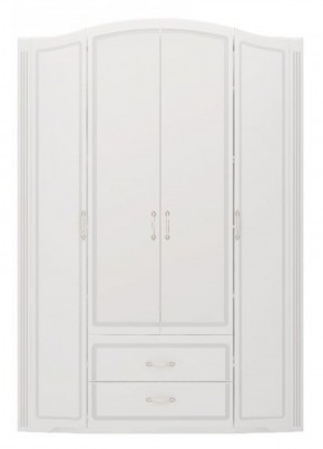 Шкаф для одежды 4-х дв.с ящиками Виктория 2  с зеркалами в Тюмени - tumen.ok-mebel.com | фото