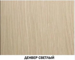Шкаф для одежды №614 "Инна" Денвер светлый (*без полок) в Тюмени - tumen.ok-mebel.com | фото 2