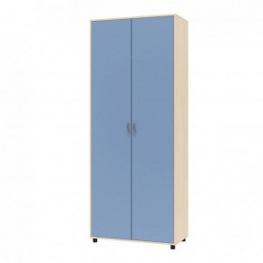 Шкаф для одежды Дельта-2 Дуб молочный/Голубой в Тюмени - tumen.ok-mebel.com | фото