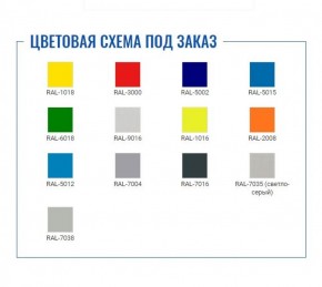 Шкаф для раздевалок усиленный ML-11-40 (базовый модуль) в Тюмени - tumen.ok-mebel.com | фото 2