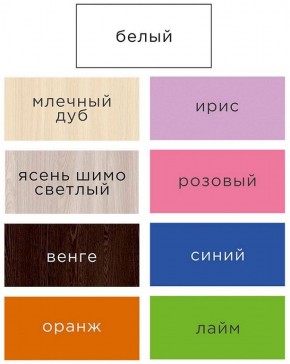 Шкаф ДМ 800 с 2-мя ящиками (розовый) в Тюмени - tumen.ok-mebel.com | фото 3