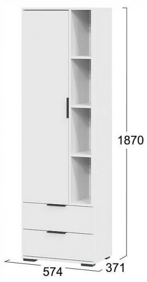 Шкаф комбинированный Агата в Тюмени - tumen.ok-mebel.com | фото 4