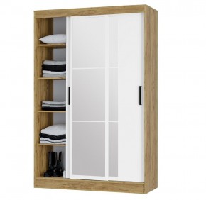 Шкаф-купе Тайм ШКК-03 (крафт/белый) в Тюмени - tumen.ok-mebel.com | фото 3