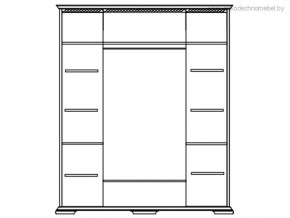 Шкаф Лика (ММ 137-01/04Б) без зеркал в Тюмени - tumen.ok-mebel.com | фото 2