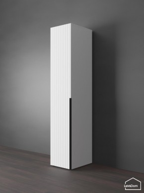 Шкаф Linnea MHR-1-2 2050х400х510 (Белый-М 11.1.2) в Тюмени - tumen.ok-mebel.com | фото