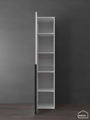 Шкаф Linnea MHR-1-2 2050х400х510 (Белый-М 11.1.2) в Тюмени - tumen.ok-mebel.com | фото 4