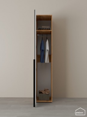 Шкаф Linnea MHR-1 2050х400х510 (ДВ-М 11.1.25) в Тюмени - tumen.ok-mebel.com | фото 4