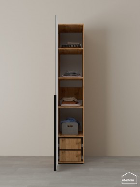 Шкаф Linnea MHR-1-4 2050х400х510 (ДВ-М 11.1.25) в Тюмени - tumen.ok-mebel.com | фото 6
