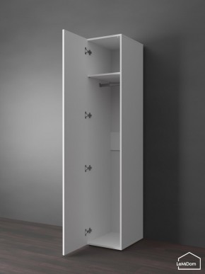 Шкаф Linnea MHR-1PO 2050х400х510 (Белый-М 11.1.2) в Тюмени - tumen.ok-mebel.com | фото 4