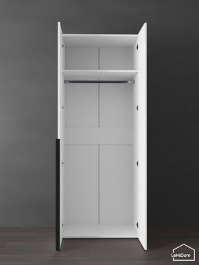 Шкаф Linnea MHR-2 2050х800х510 (Белый-М 11.1.2) в Тюмени - tumen.ok-mebel.com | фото 4