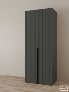 Шкаф Linnea MHR-2-3 2050х800х510 (Графит-М 11.1.25) в Тюмени - tumen.ok-mebel.com | фото