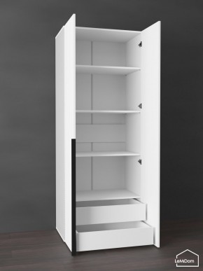 Шкаф Linnea MHR-2-4 2050х800х510 (Белый-М 11.1.2) в Тюмени - tumen.ok-mebel.com | фото 5