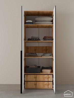 Шкаф Linnea MHR-2-4 2050х800х510 (ДВ-М 11.1.25) в Тюмени - tumen.ok-mebel.com | фото 5