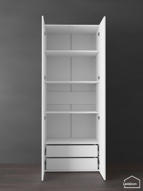 Шкаф Linnea MHR-2PO-4 2050х800х510 (Белый-М 11.1.2) в Тюмени - tumen.ok-mebel.com | фото 5
