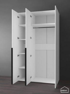 Шкаф Linnea MHR-3-1 2050х1200х510 (Белый-М 11.1.2) в Тюмени - tumen.ok-mebel.com | фото 5