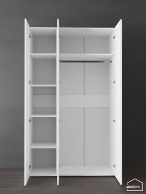 Шкаф Linnea MHR-3PO-1 2050х1200х510 (Белый-М 11.1.1) в Тюмени - tumen.ok-mebel.com | фото 5