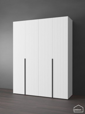 Шкаф Linnea MHR-4-1 2050х1600х510 (Белый-М 11.1.2) в Тюмени - tumen.ok-mebel.com | фото