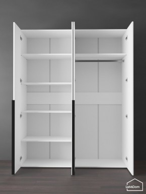 Шкаф Linnea MHR-4-1 2050х1600х510 (Белый-М 11.1.2) в Тюмени - tumen.ok-mebel.com | фото 4