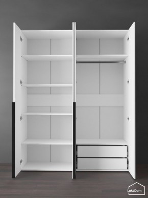 Шкаф Linnea MHR-4-2 2050х1600х510 (Белый-М 11.1.2) в Тюмени - tumen.ok-mebel.com | фото 6