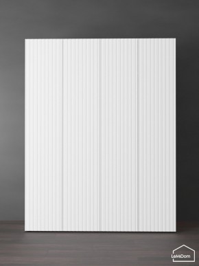 Шкаф Linnea MHR-4PO-2 2050х1600х510 (Белый-М 11.1.2) в Тюмени - tumen.ok-mebel.com | фото