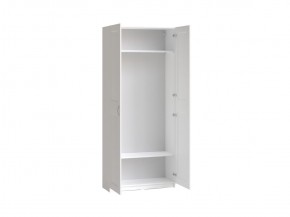 Шкаф МАКС двухстворчатый, цвет белый в Тюмени - tumen.ok-mebel.com | фото 2