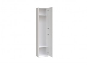 Шкаф МАКС однодверный узкий, цвет белый в Тюмени - tumen.ok-mebel.com | фото 2