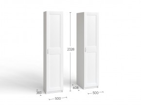 Шкаф МАКС однодверный узкий, цвет белый в Тюмени - tumen.ok-mebel.com | фото 3