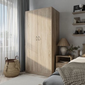 Шкаф ОРИОН двухдверный, цвет Дуб Сонома в Тюмени - tumen.ok-mebel.com | фото 4